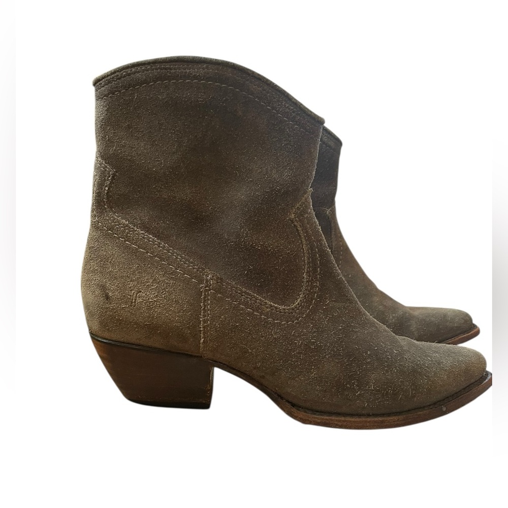 Frye Suede Ankle Boots